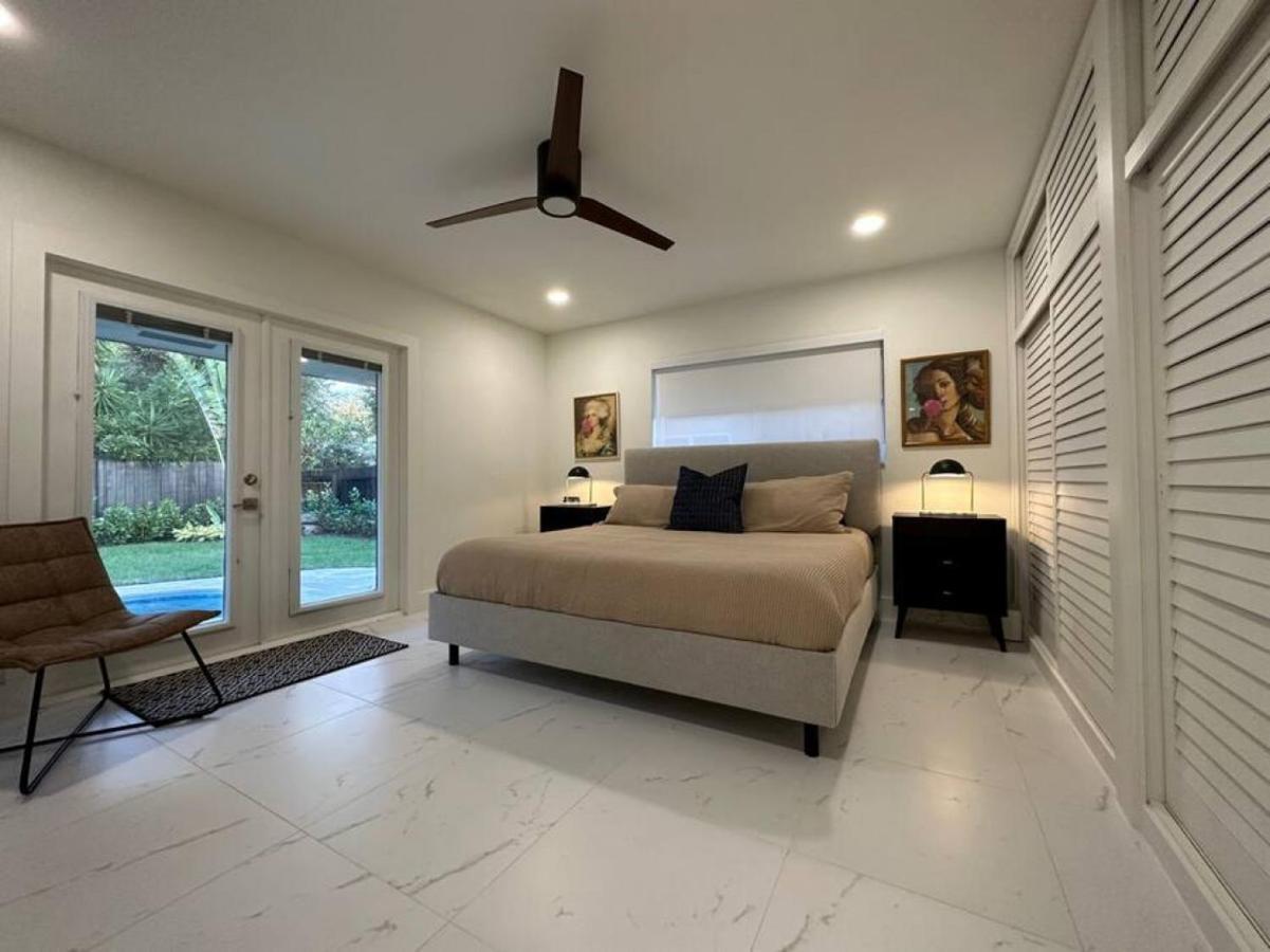 The Sun House - 3 Bed, 2 Bath, Private Pool, Fire Pit, Huge Backyard Vila Fort Lauderdale Exterior foto