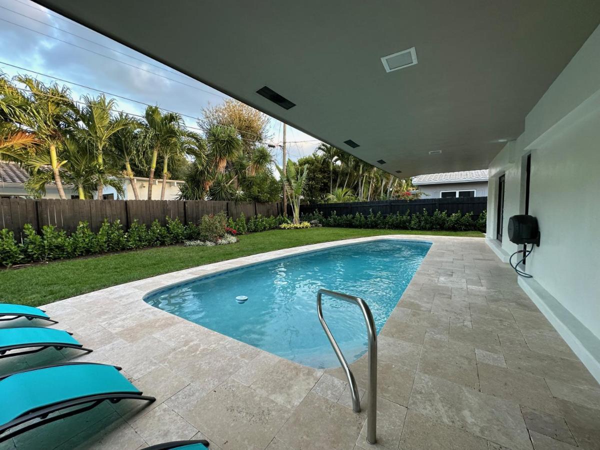 The Sun House - 3 Bed, 2 Bath, Private Pool, Fire Pit, Huge Backyard Vila Fort Lauderdale Exterior foto